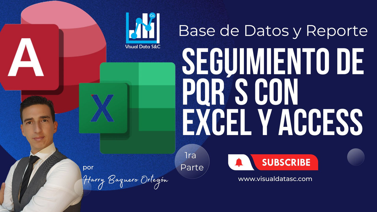 Seguimiento de PQR´s con Excel y Access