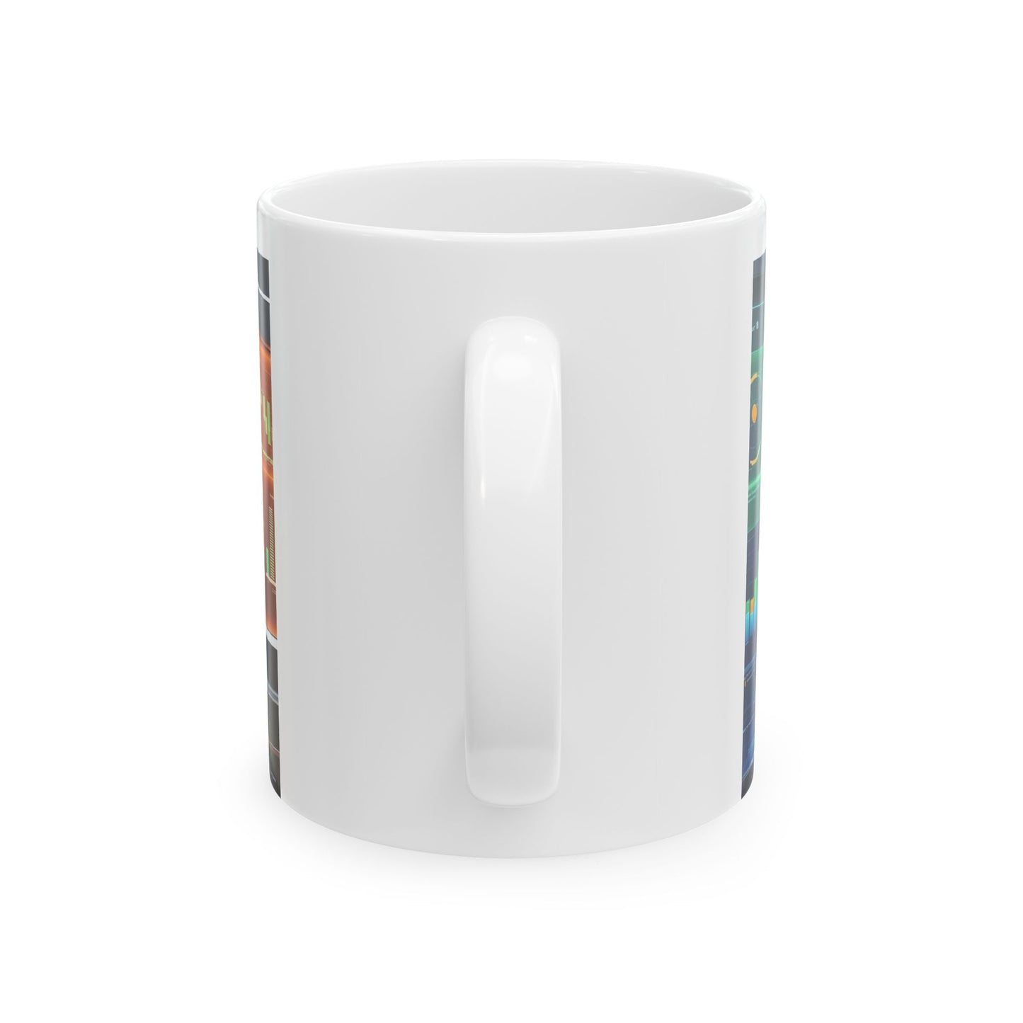Funny Power-Themed Ceramic Mug - 11oz & 15oz Options - Perfect for Gift Giving